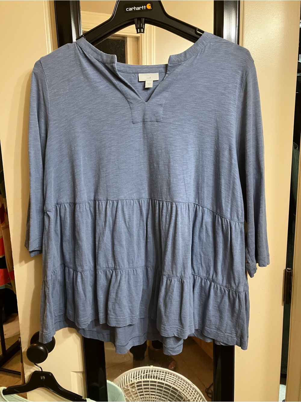 Blue j Jill babydoll top
